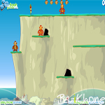 بازی Monkey Cliff Diving