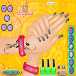 بازی آنلاین طراحی ناخن دست