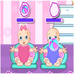 بازی آنلاین پرستاری از بچه های شیرین